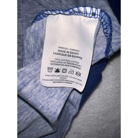 Nike Vintage T-Shirt XXL Mens Egypt Striped - Picture 7 of 7